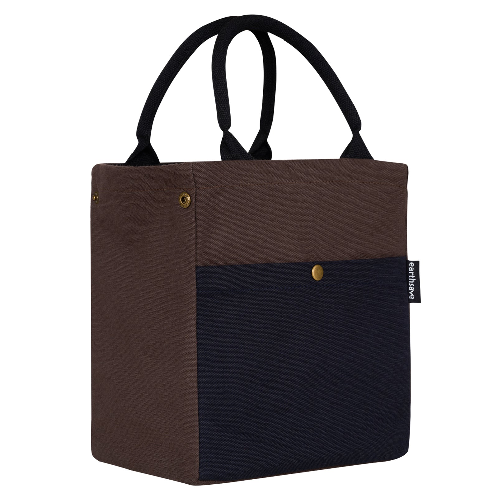 Brown-Black Lunch Bag