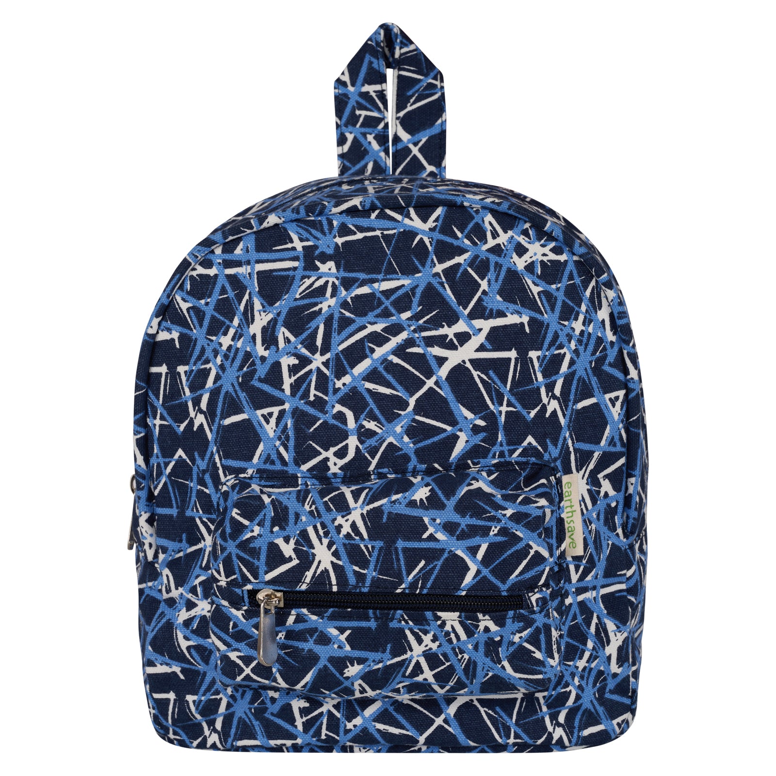 Blue Stripe Mini Backpack