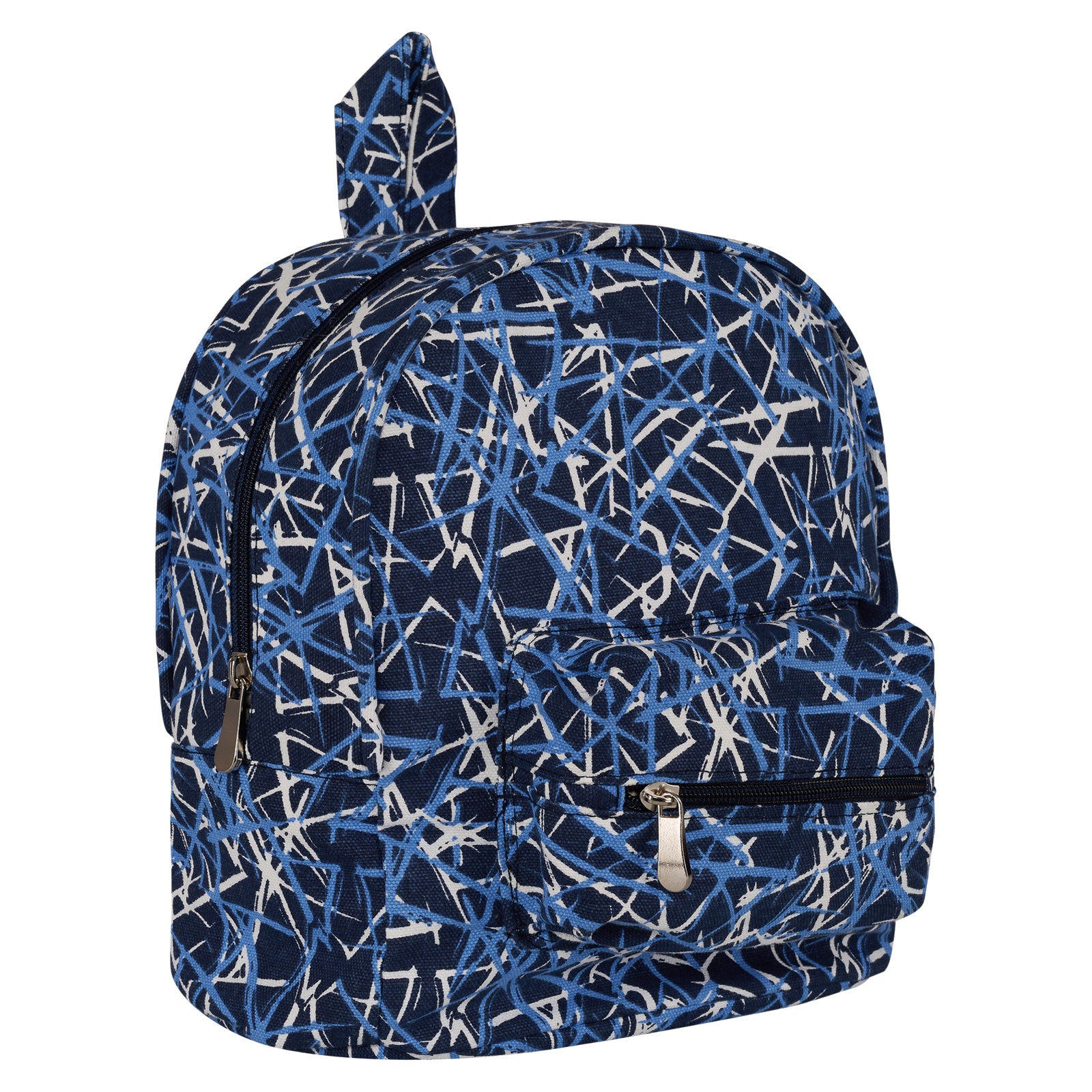 Blue Stripe Mini Backpack