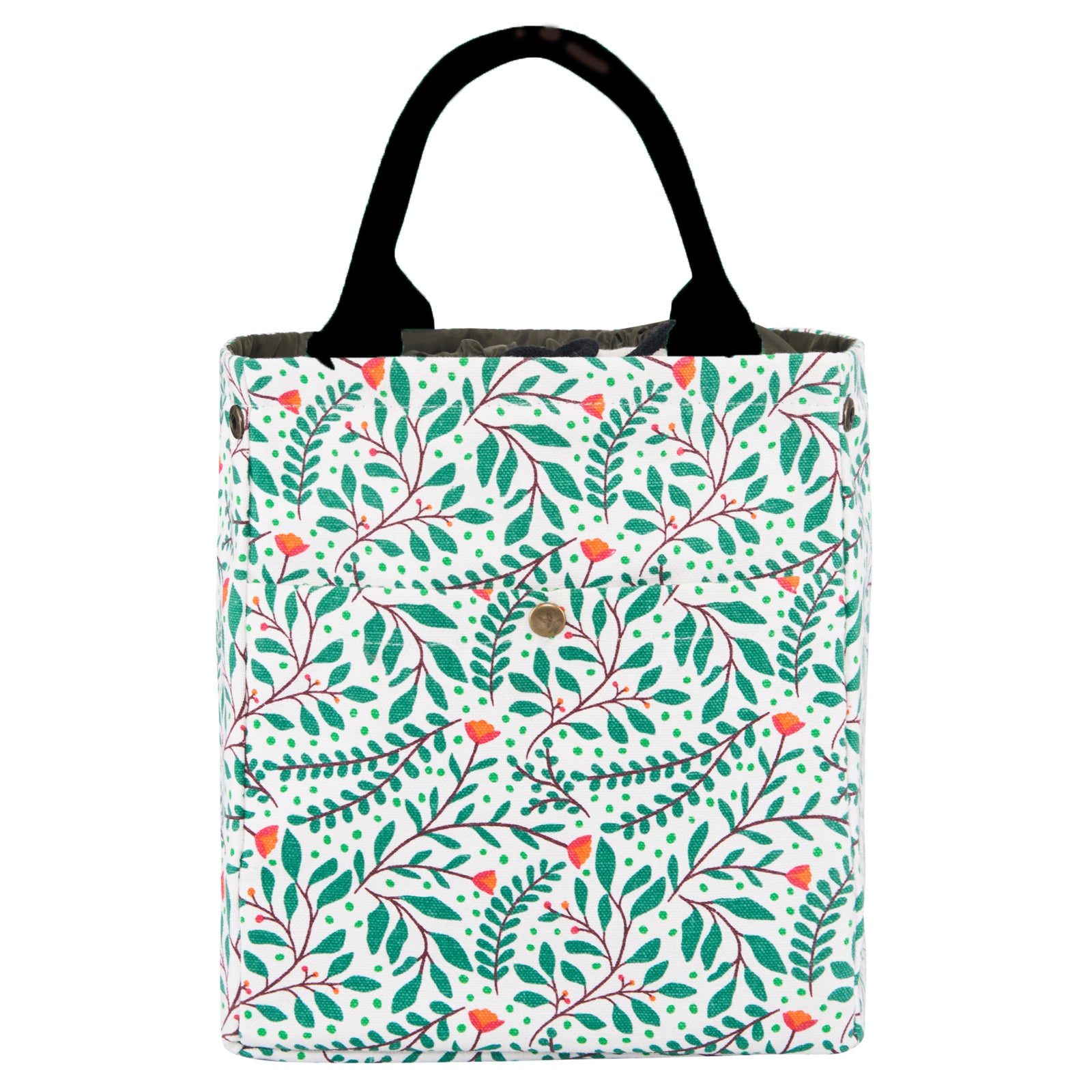 Green Leaf Lunch Bag