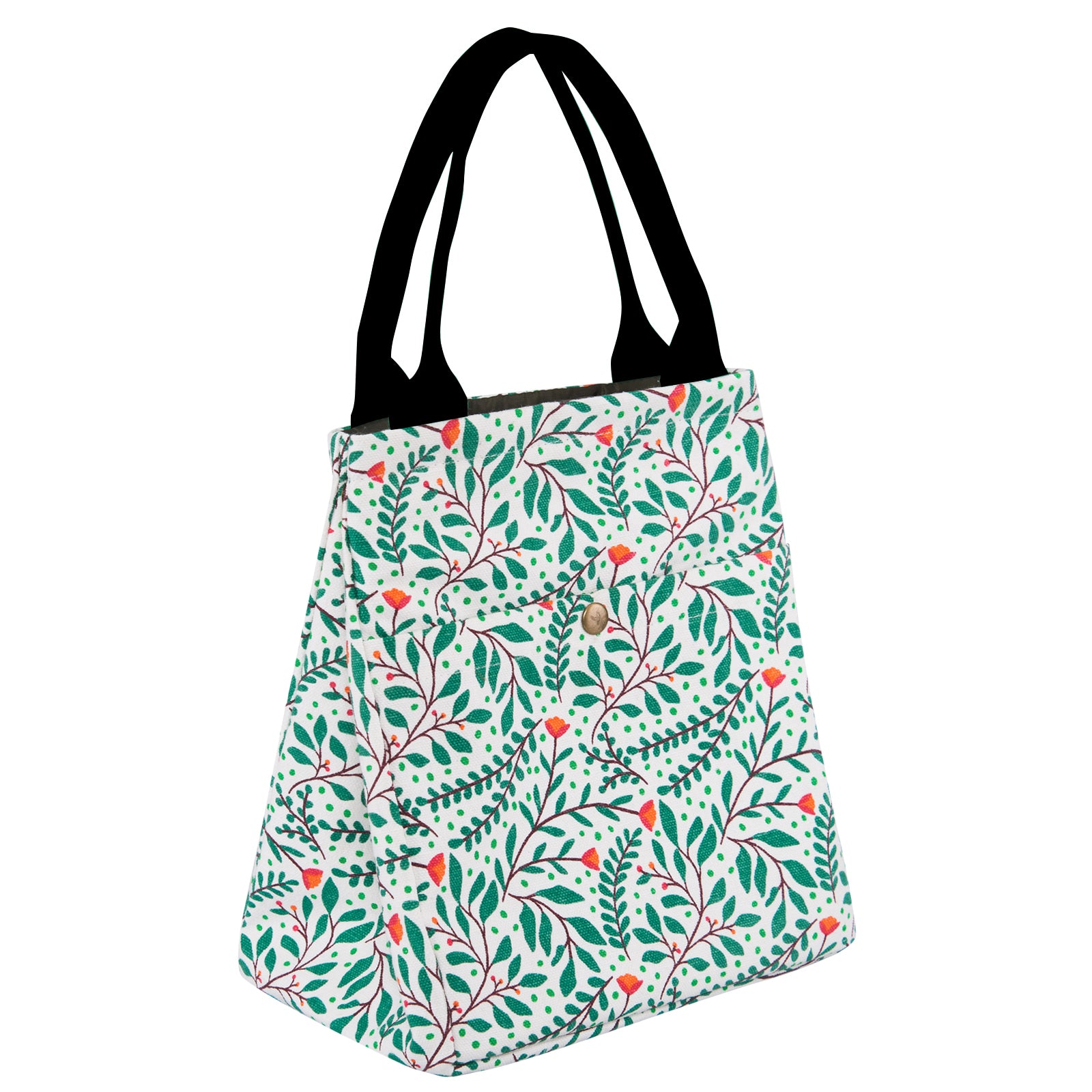 Green Leaf Lunch Bag