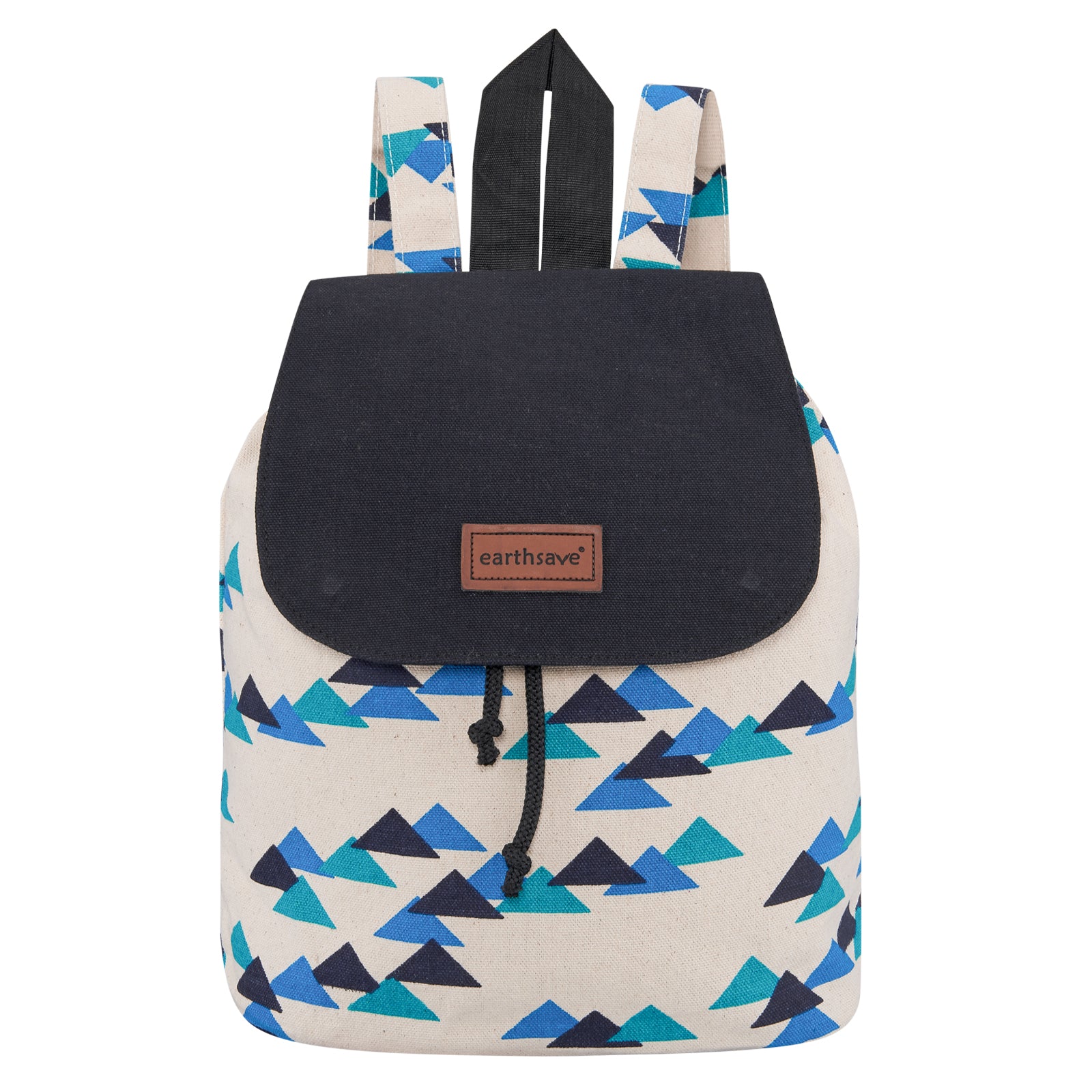 Triangle cap Mini Backpack (with Label)
