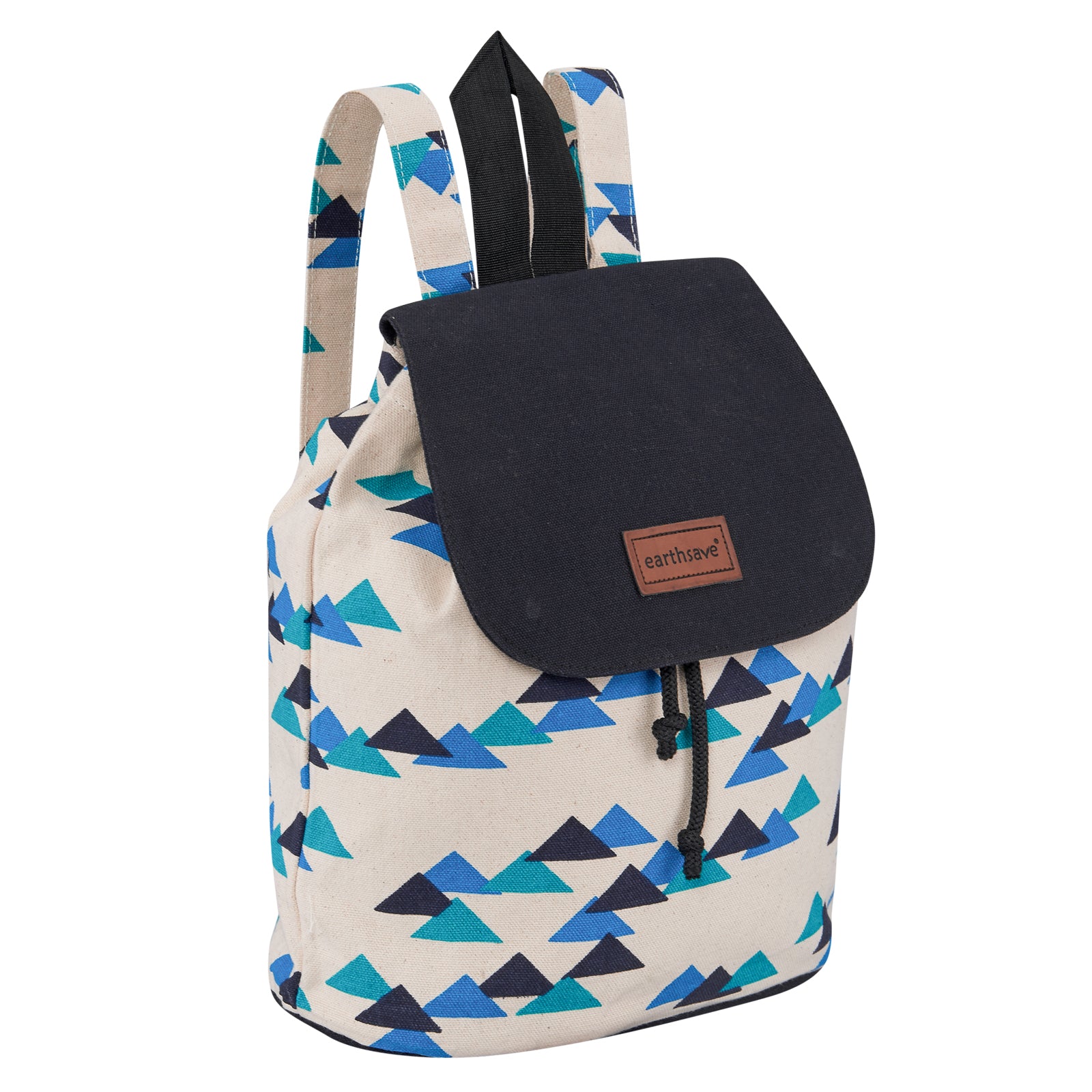 Triangle cap Mini Backpack (with Label)